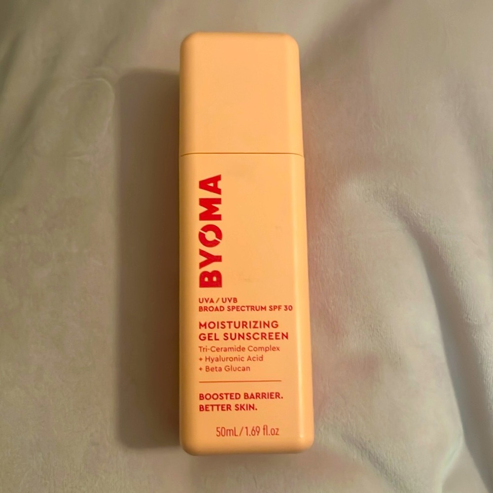 Byoma moisturizing gel sunscreen